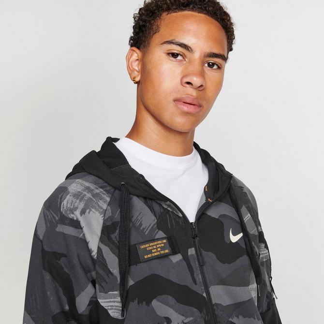 Men's Nike Dri-FIT Camo Full-Zip Hoodie| Finish Line