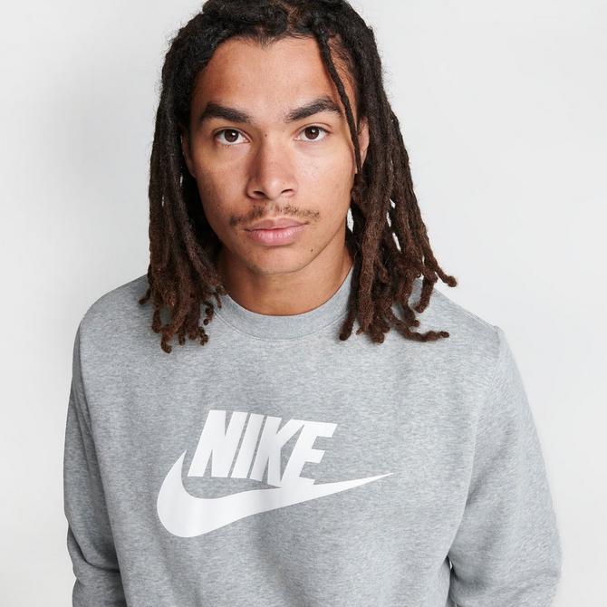 Nike club discount fleece crew sweatshirt