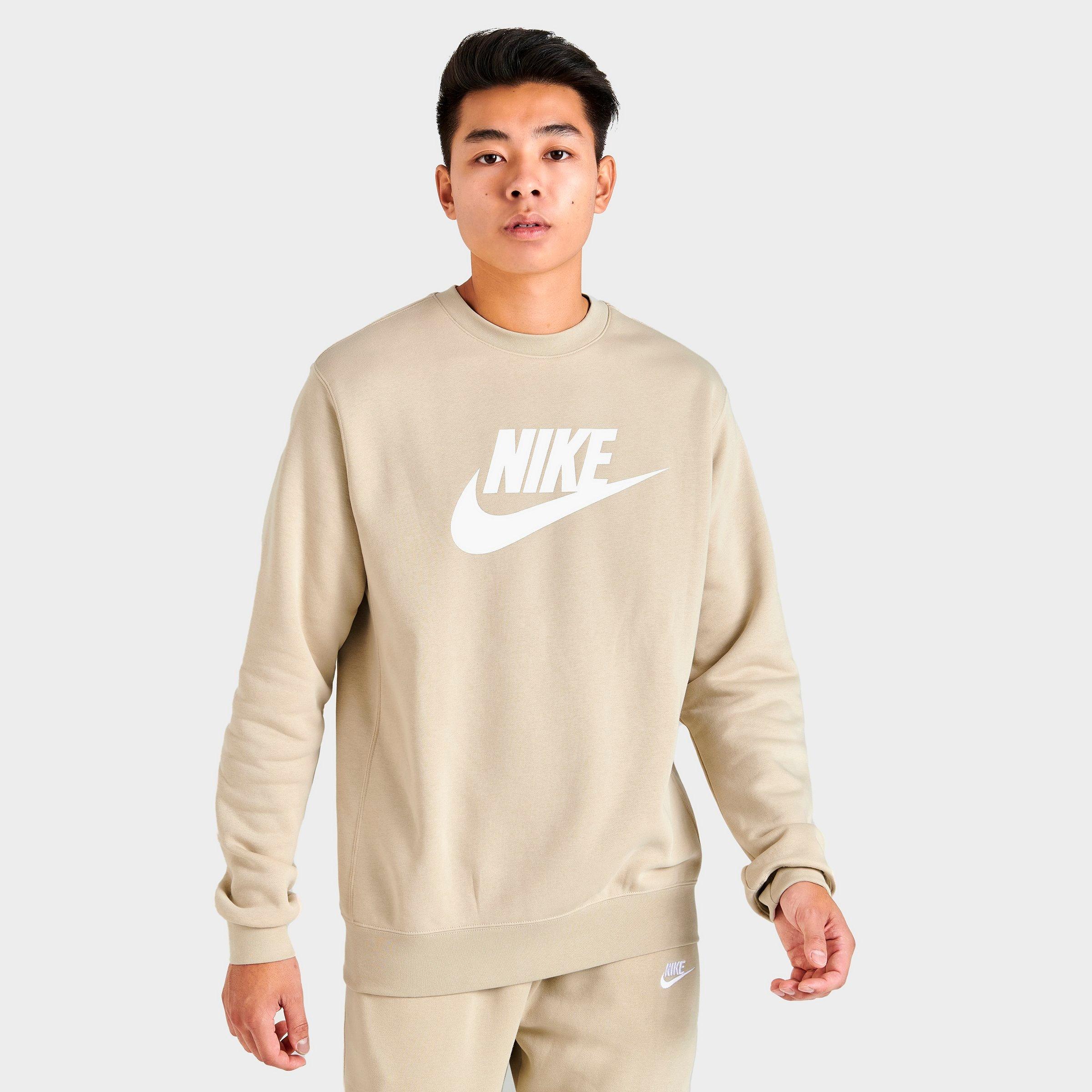 nike metallic futura crew sweatshirt