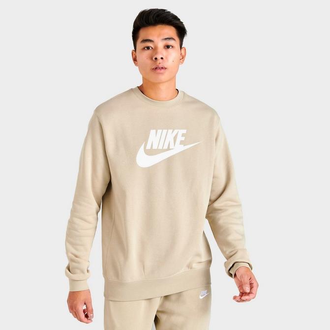 Nike Sportswear Club Fleece Futura Logo Crewneck Sweatshirt| Line