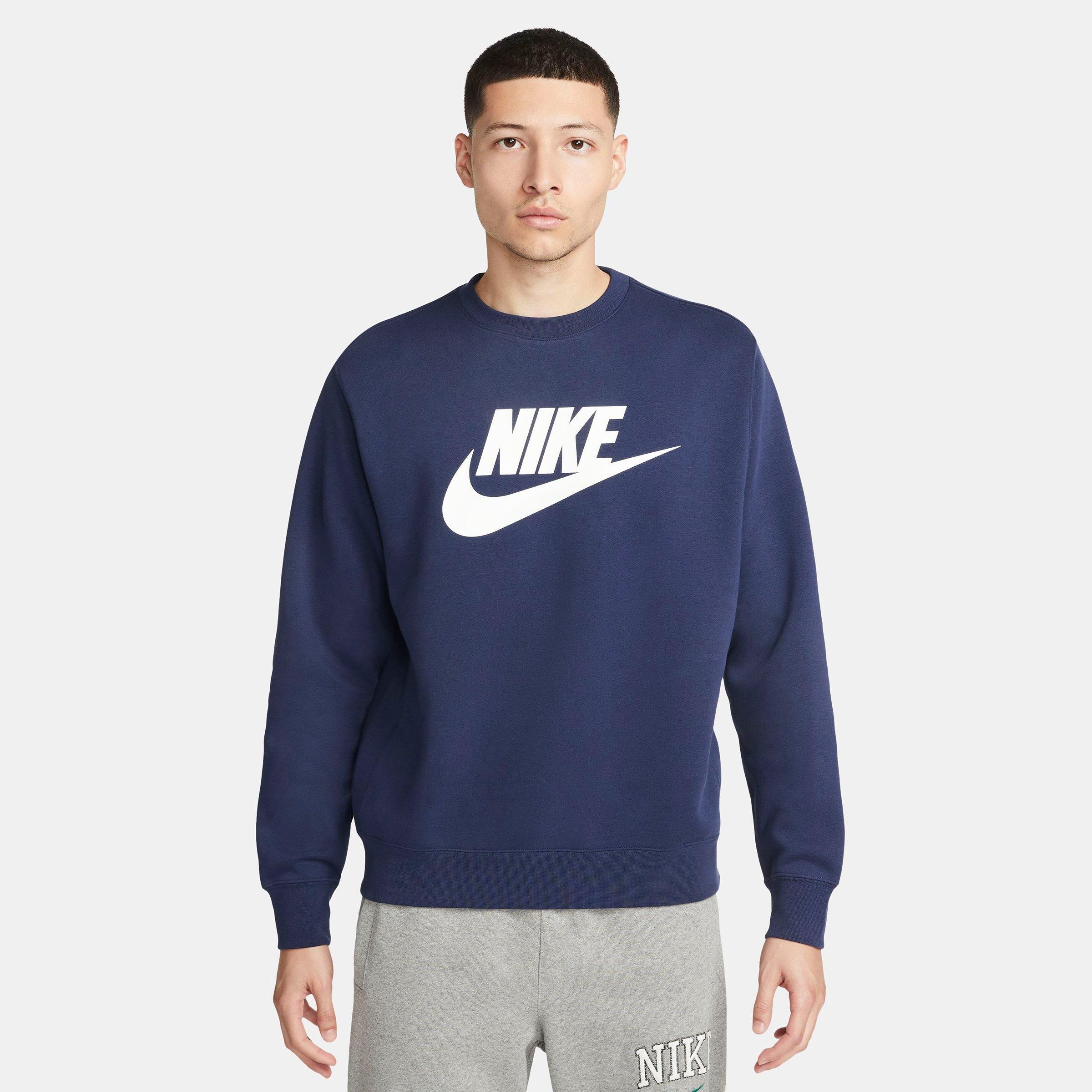 nike club fleece futura logo over the head