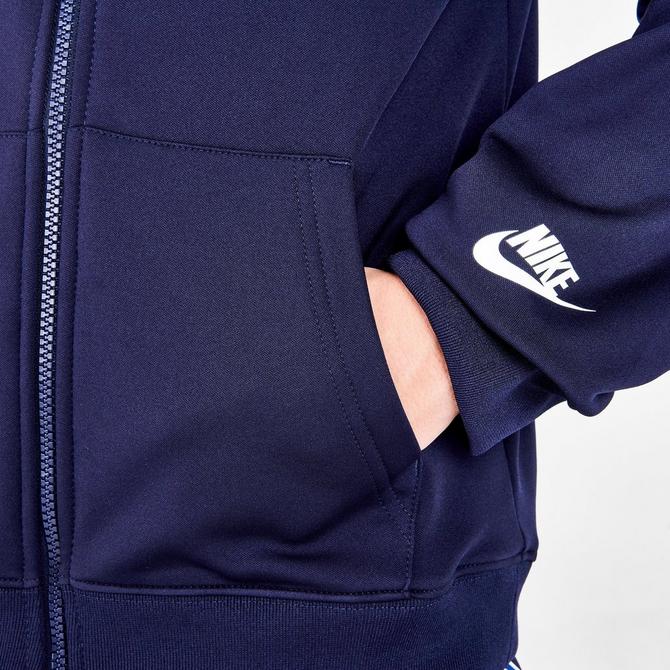Boys' Nike Repeat Tape Full-Zip Hoodie| Finish Line