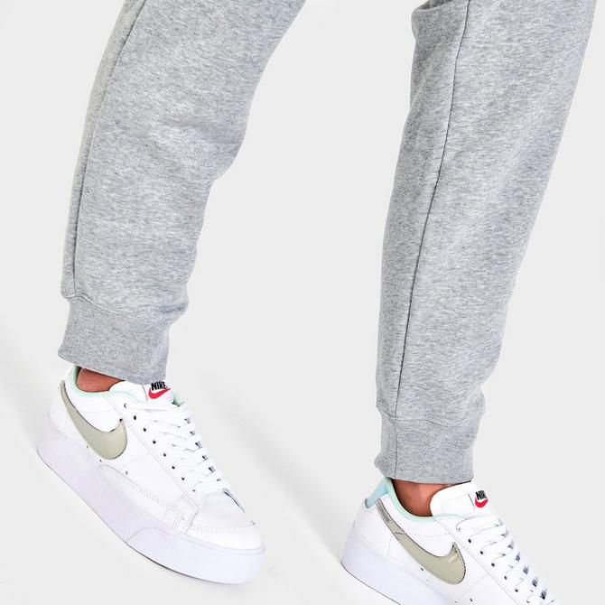 Nike Women's Oatmeal Heather Club Fleece Joggers (DV5085-141) Sizes  1X/2X/3X