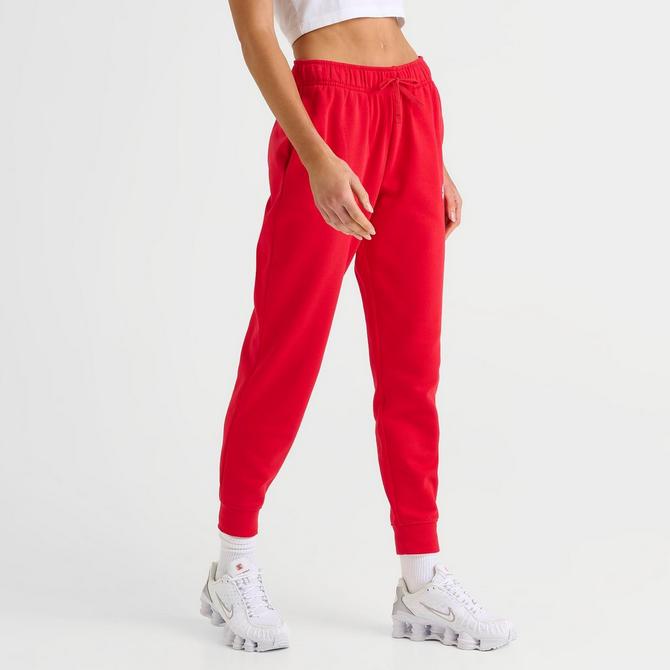 Women s Nike Sportswear Club Fleece Mid Rise Jogger Pants