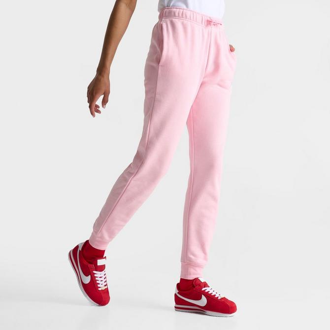 Womens nike joggers pink sale