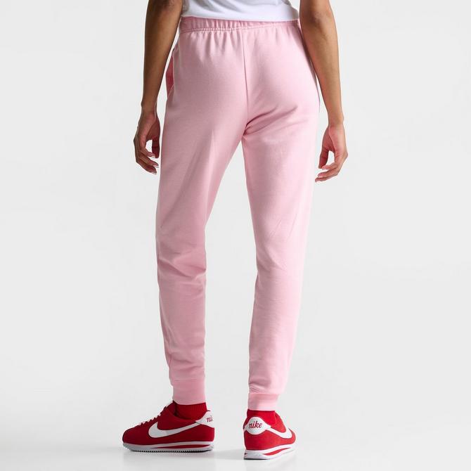 Shop Nike Mid-Rise Club Fleece Joggers DQ5191-690 pink