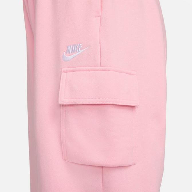 Nike Women's Sportswear Club Fleece Mid-Rise Wide-Leg Sweatpants - Macy's