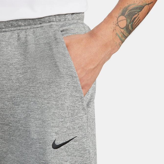 NIKE Mens Tapered Therma Training Pants Grey Heather/Black 932255-063-Size  Small : : Clothing, Shoes & Accessories