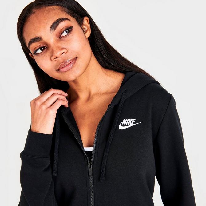 Ladies black hotsell nike hoodie