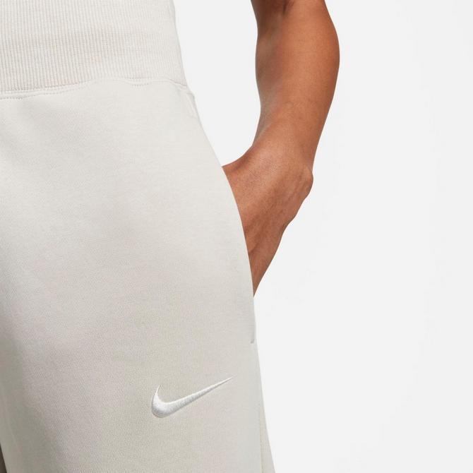 Nike WMNS Phoenix Fleece High-Rise Wide-Leg Pants Brown