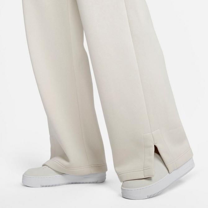 Pants and jeans Nike Sportswear Phoenix Fleece Women's High-Waisted Wide-Leg  Sweatpants Black/ Sail