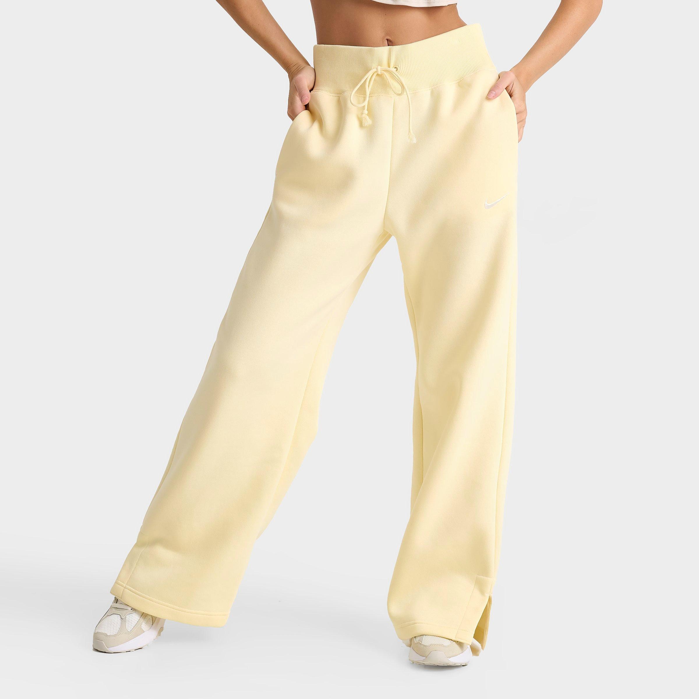【HI FI FNK】Pantom Wide Sweatpants Nike Sportswear Phoenix Fleece Women's High-Waisted Wide-Leg