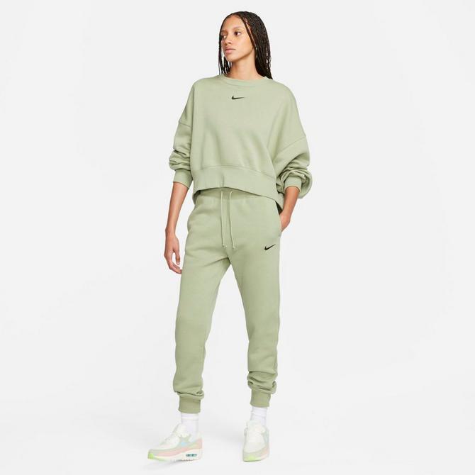 Nike Sportswear PHOENIX FLEECE PANT - Sweatshirt - oil green/khaki