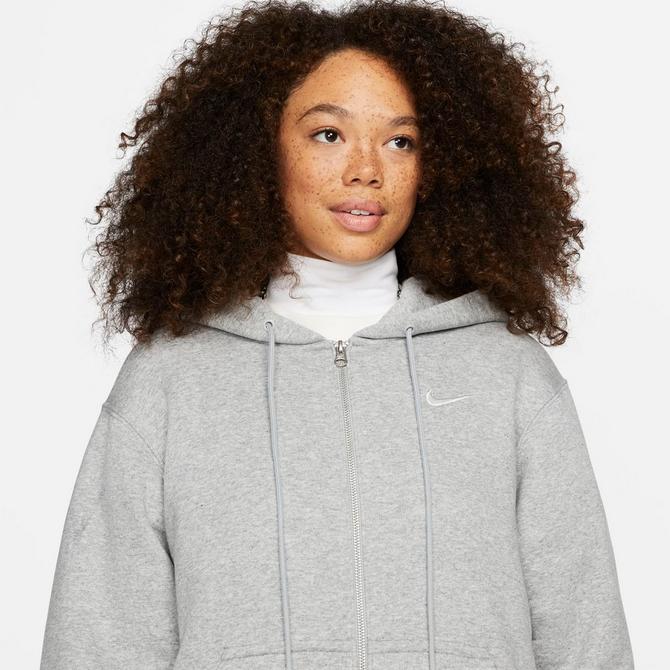 Womans grey best sale nike hoodie