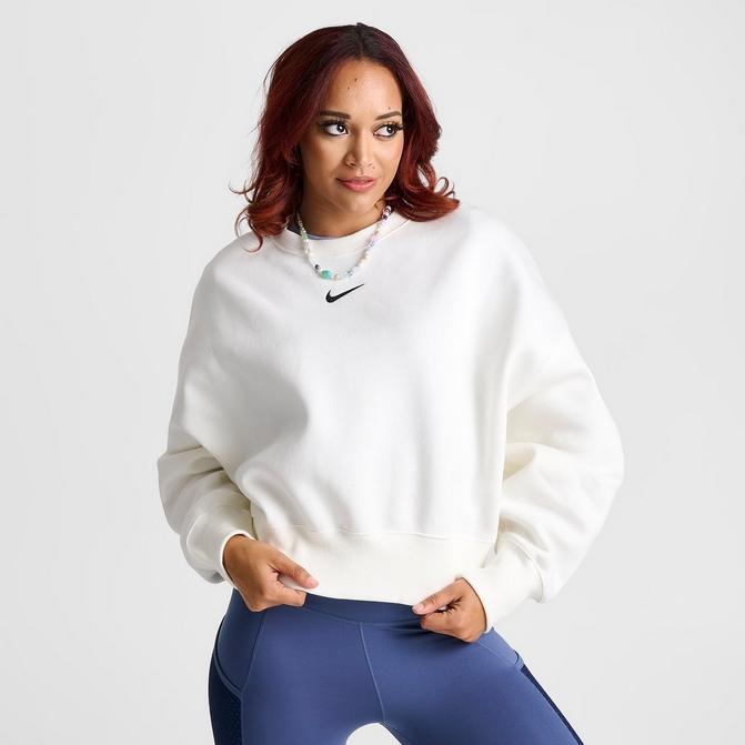 Women's Nike Sportswear Swoosh Life Phoenix Fleece Oversized Crewneck  Sweatshirt