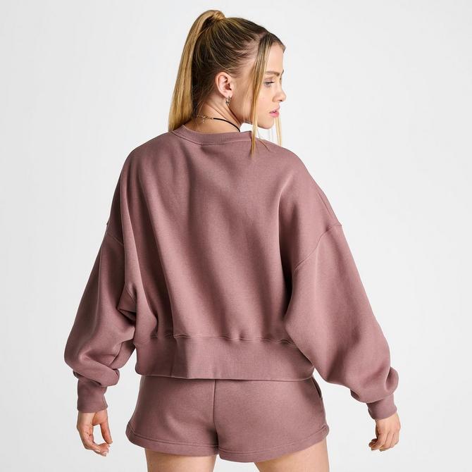 WMNS Nike Phoenix Fleece Crew - 'Light Orewood Brown/Smokey Mauve' – Kicks  Lounge