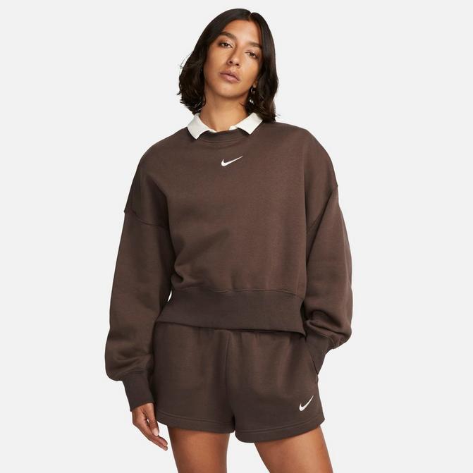 Nike Sportswear Phoenix Fleece Women's Oversized Crew-Neck Logo