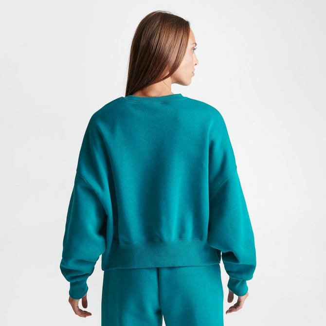 Nike teal 2025 crew neck sweatshirt