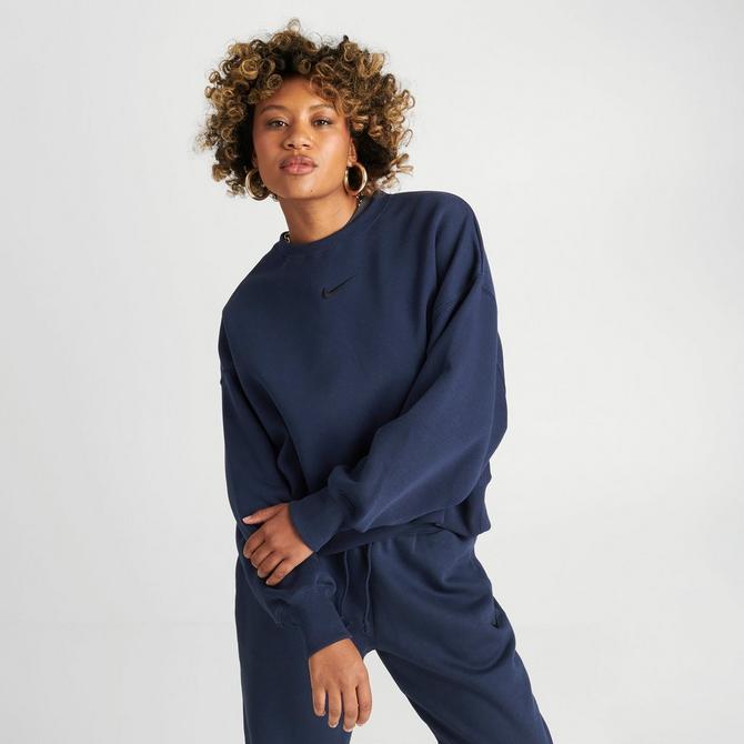 Women s Nike Sportswear Phoenix Fleece Oversized Crewneck