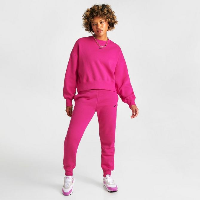 Nike hot best sale pink sweatshirt