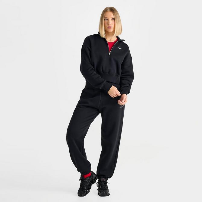 Women's Nike Sportswear Phoenix Fleece Oversized Half-Zip Crop