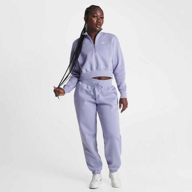 Women's Nike Sportswear Phoenix Fleece Oversized Half-Zip Crop