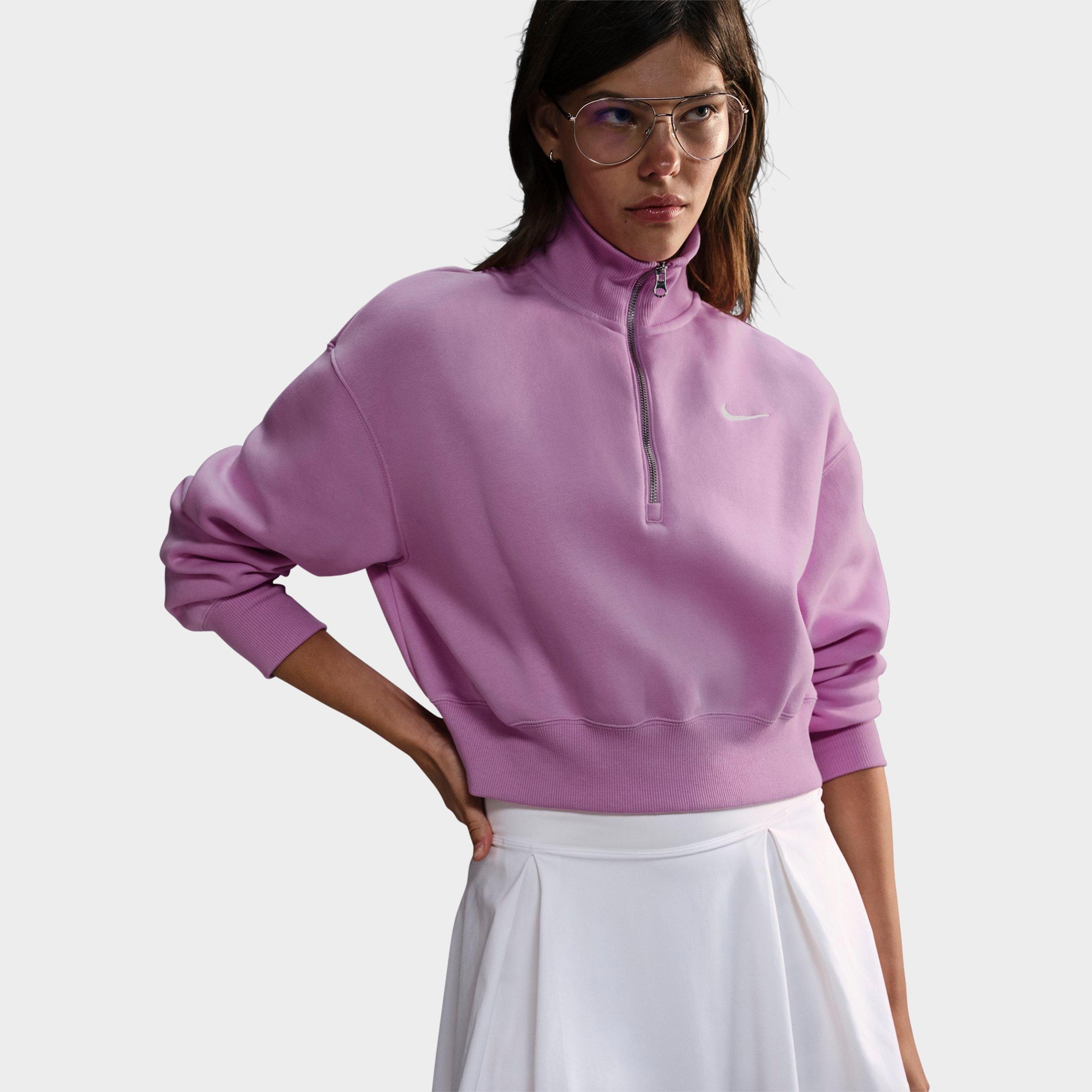 Women's Nike Sportswear Phoenix Fleece Oversized Half-Zip Crop