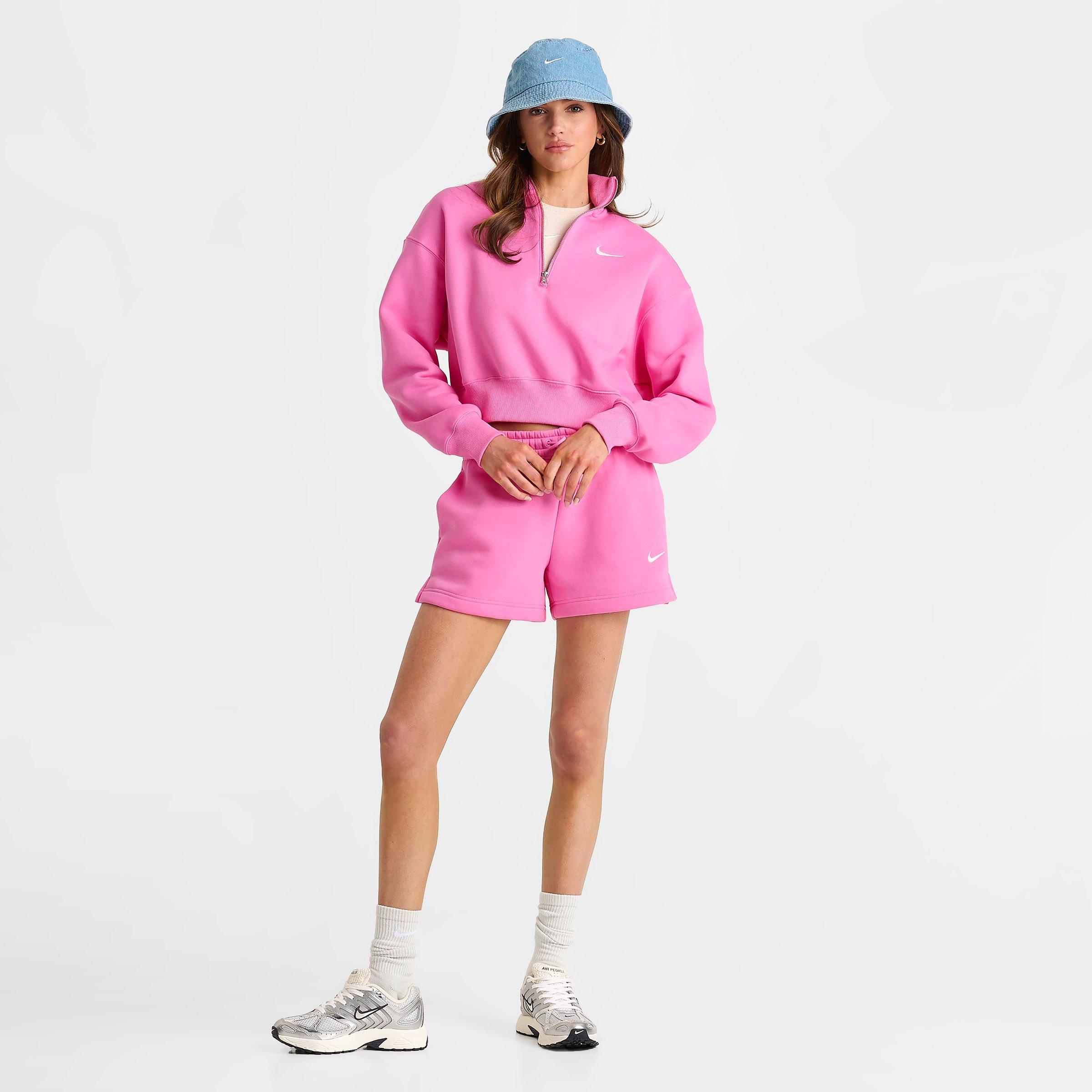 その他 Nike FW25 HALF ZIP CROPPED (DQ5767 675) Women's Nike Sportswear Phoenix Fleece Oversized Half-Zip
