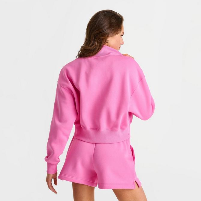 その他 Nike FW25 HALF ZIP CROPPED (DQ5767 675) Women's Nike Sportswear Phoenix Fleece Oversized Half-Zip