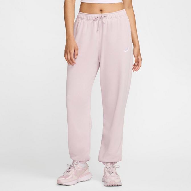 Women s Nike Sportswear Club Fleece Mid Rise Oversized Sweatpants Finish Line