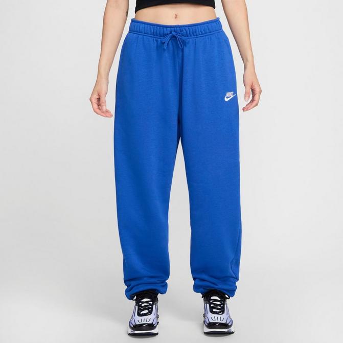 Women s Nike Sportswear Club Fleece Mid Rise Oversized Sweatpants Finish Line