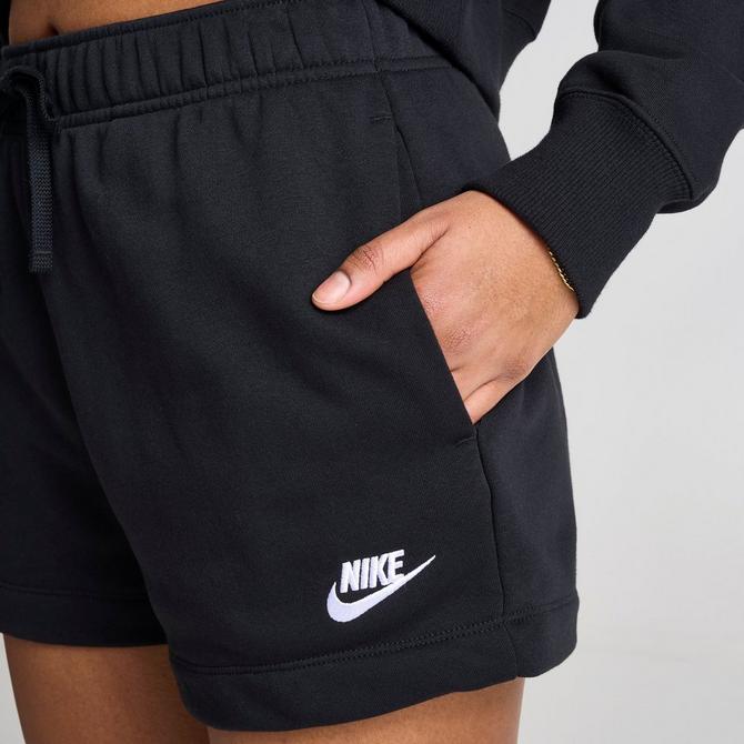 Women's Nike Sportswear Club Fleece Shorts, Size: XL, Blue