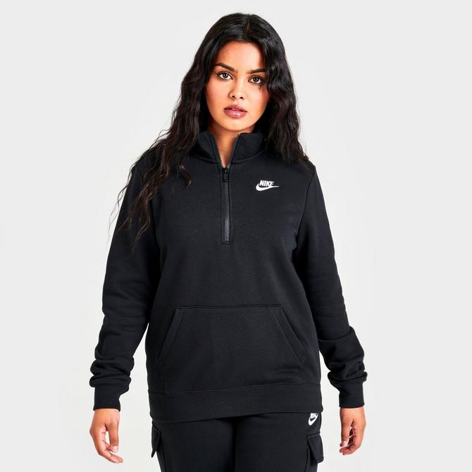 nike half zip women