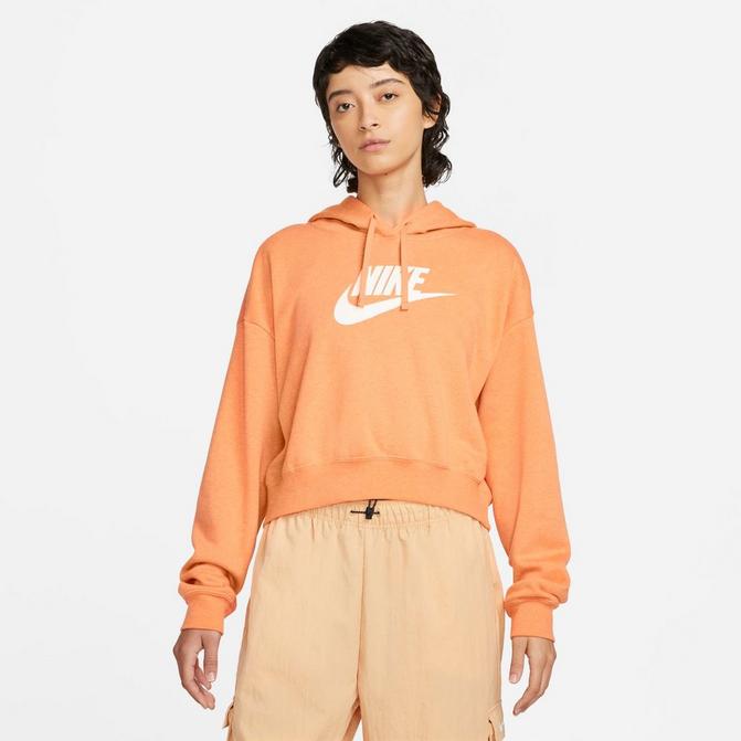 Nike club hoodie orange trance new arrivals