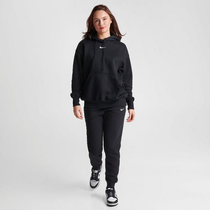 Nike Phoenix Fleece hoodie in black