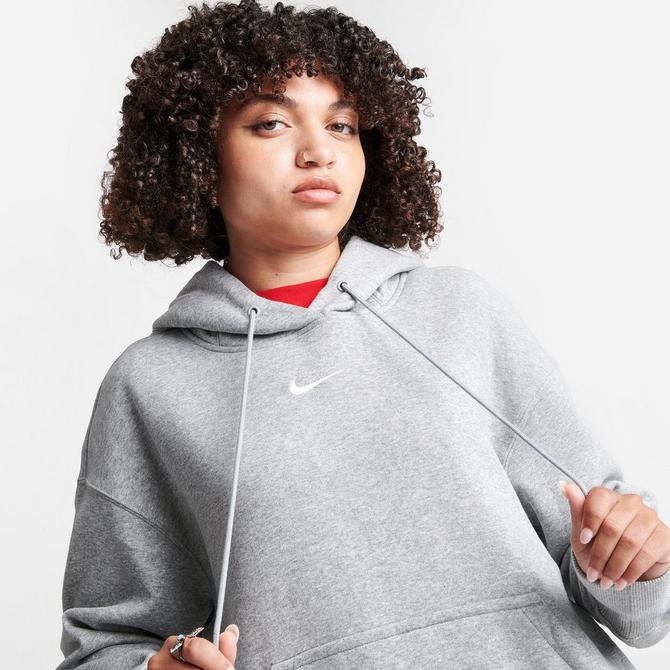 Nike Sportswear Swoosh Women's Oversized Fleece Hoodie (US, Alpha