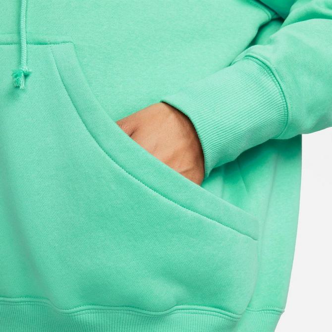 Green Nike Phoenix Fleece Oversized Hoodie