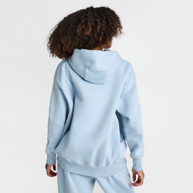 Women's light blue nike sweatshirt sale