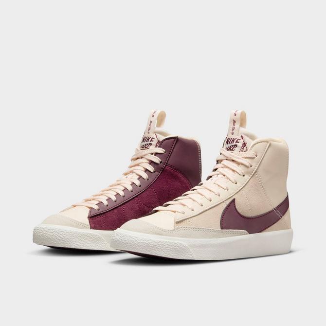 maroon nike blazers