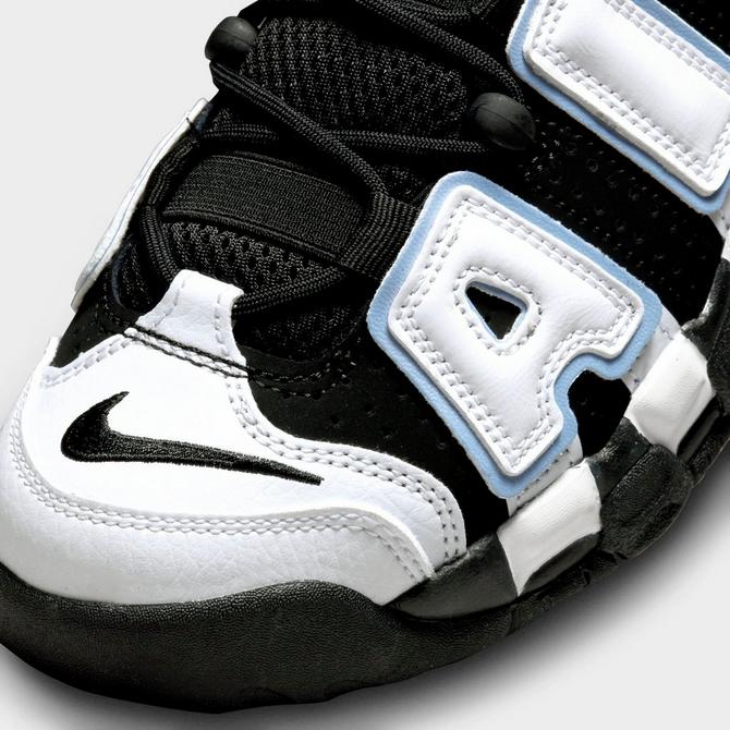 Nike Air More Uptempo Black/White Boys' Casual Shoe Size 7