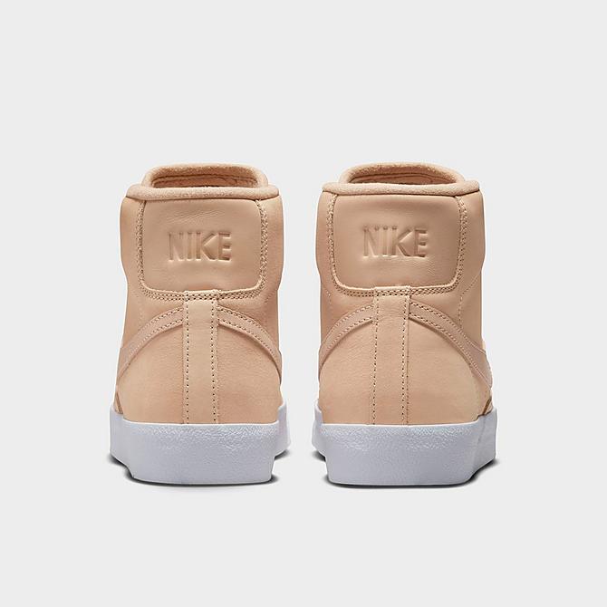 Left view of Women's Nike Blazer Mid Premium Casual Shoes in Vachetta Tan/White/Vachetta Tan Click to zoom