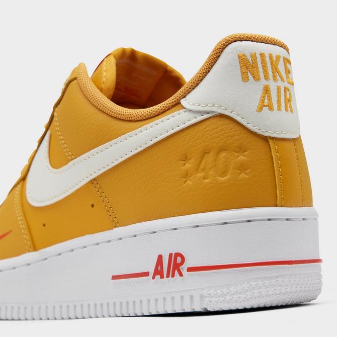 Nike Air Force 1 Custom Low Drip Two Tone White Yellow Shoes Men Women Kids