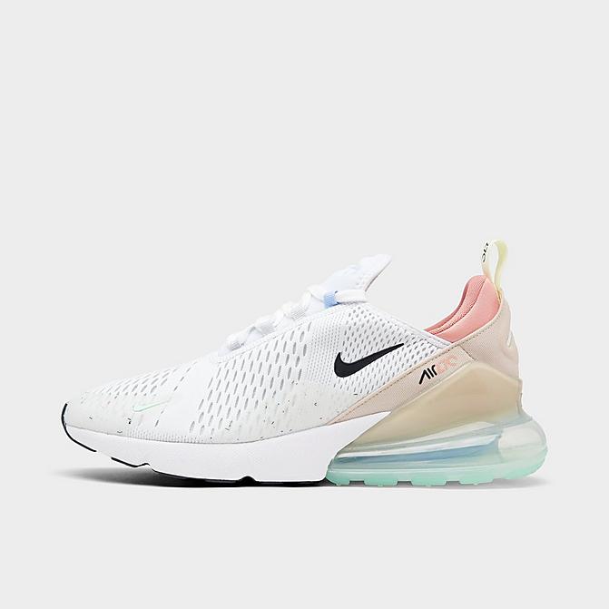 Finish Line Men Shoes Flat Shoes Casual Shoes Mens Air Max 270 SE Grind Casual Shoes in White/White Size 7.5 