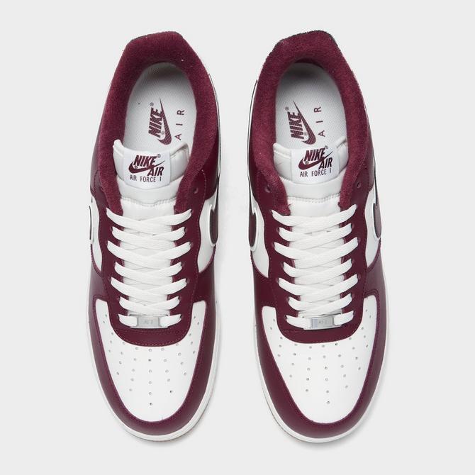 Nike Air Force 1 '07 LV8 (DQ7659-102) Sail/Night Maroon / 9.5