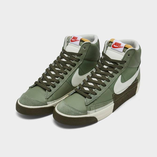 Green cheap nike blazers