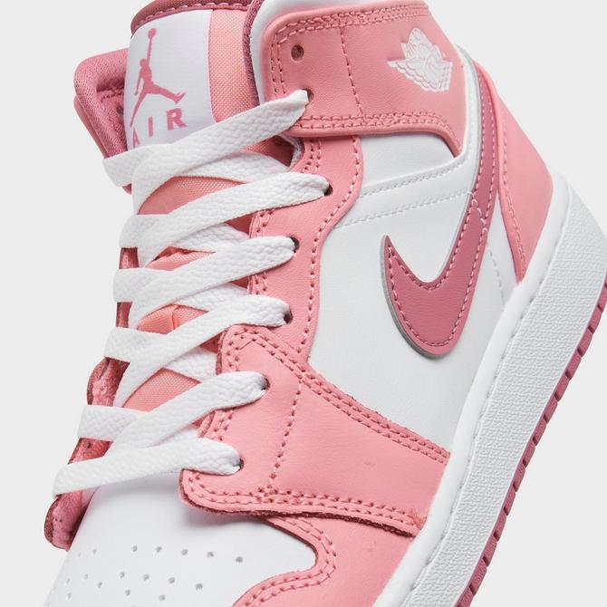 jordan retro 1 pink white