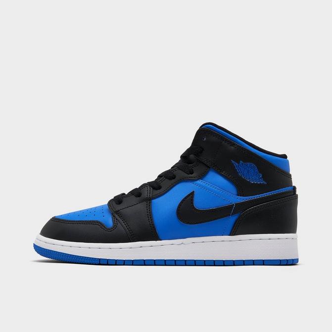 Big Kids Air Jordan Retro 1 Mid Casual Shoes Finish Line