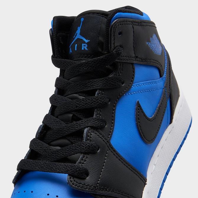 Big Kids' Air Jordan Retro 1 Mid Casual Shoes