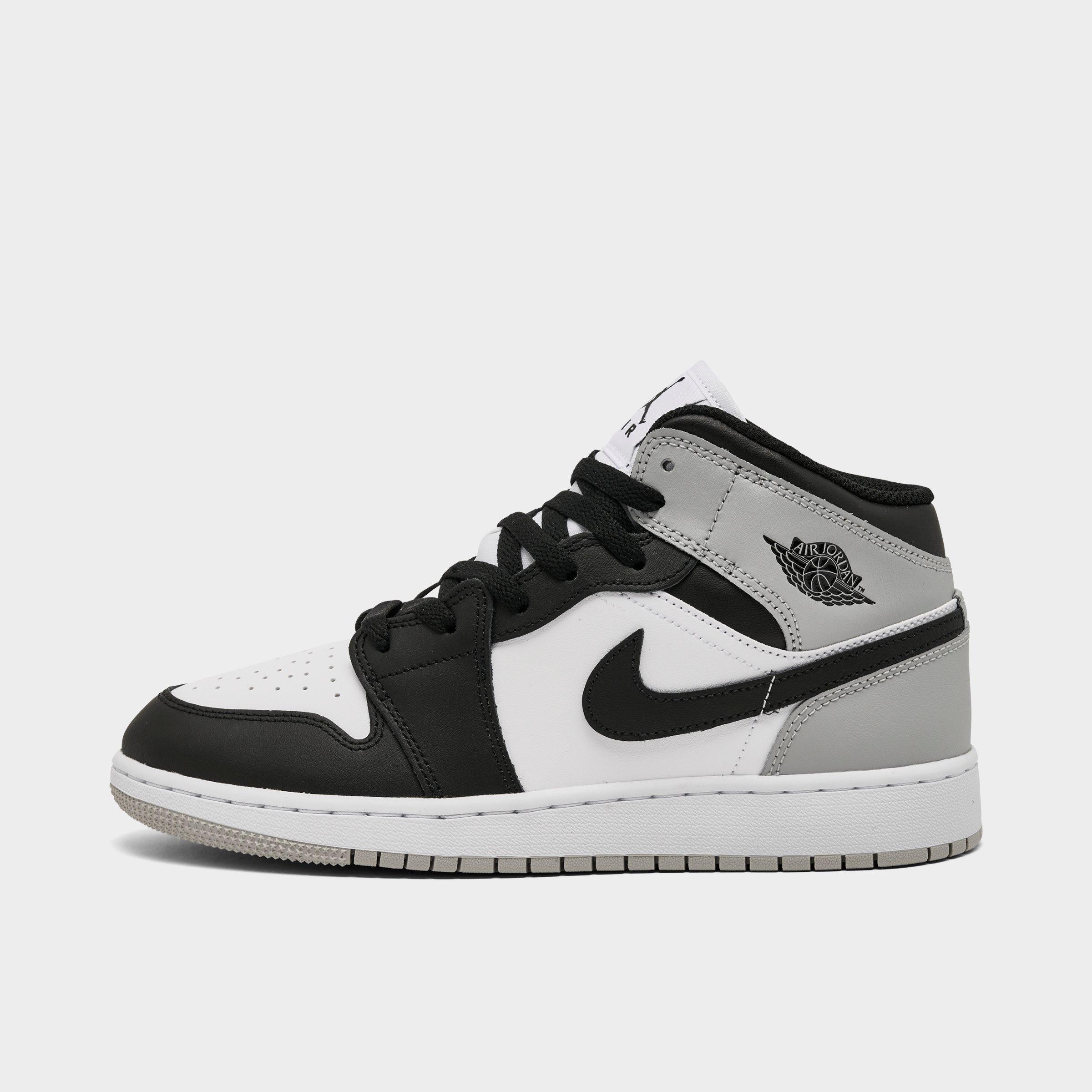 Big Kids' Air Jordan Retro 1 Mid Casual Shoes | Finish Line