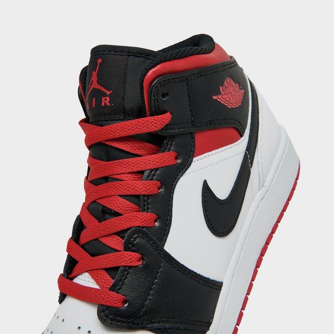 Big Kids Air Jordan Retro 1 Mid Casual Shoes Finish Line